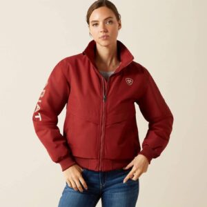 CAZADORA ARIAT STABLE 2.0 JACKET NIÑO/A BEET RED