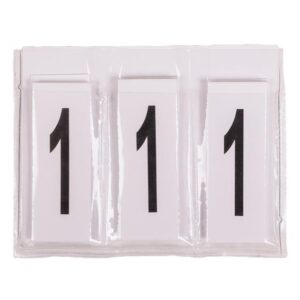 NUMBER HOLDERS START