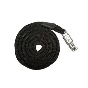 RAMAL MONTALCINO CON MOSQUETON 9100 NEGRO 180 CM