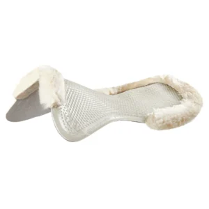 THERAPEUTIC GEL PAD CUT OUT 1/2 SHEEPSKIN EDGE W/DRI-LEX SIZE MEDIUM
