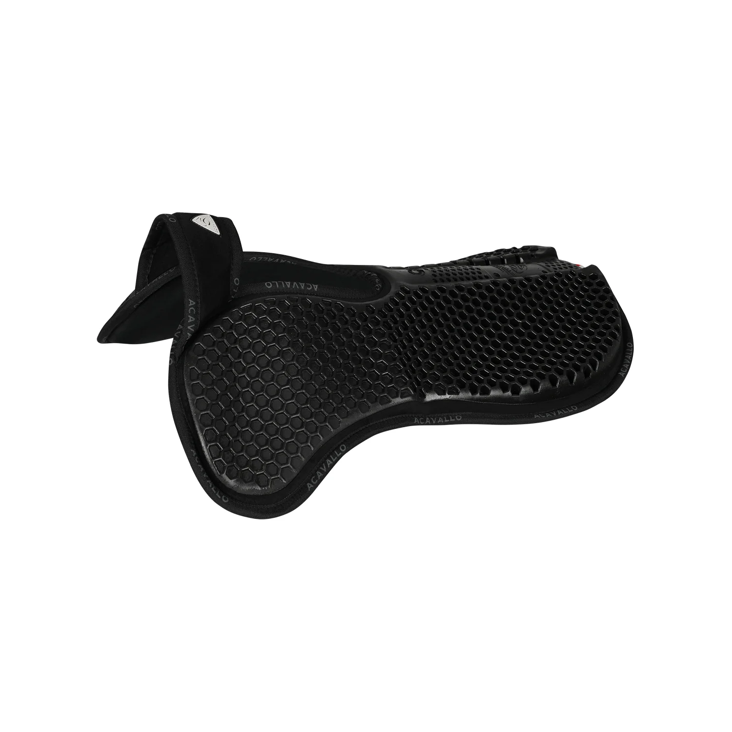 GEL MEMORY FOAM REAR RISER HALF PAD 3 BLACK